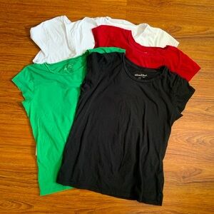 Capped Sleeve Women’s Tshirt Set
